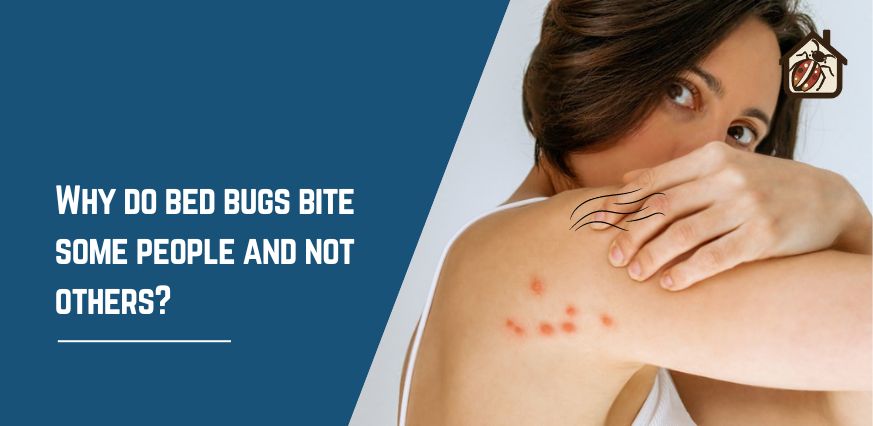 bed bugs bite some people and not others